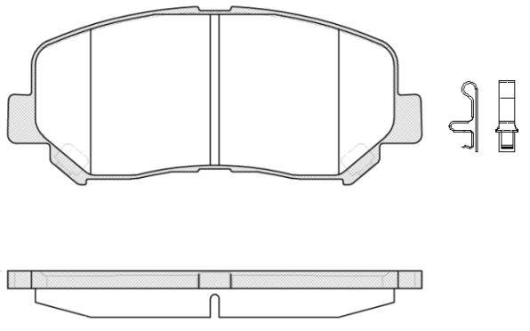 підібрати задні гальмівні колодки мазда CX 5 2012