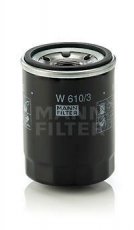 Масляный фильтр W 610/3 MANN-FILTER –  фото 1