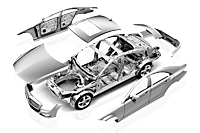 Кузов и составляющие Lexus RX